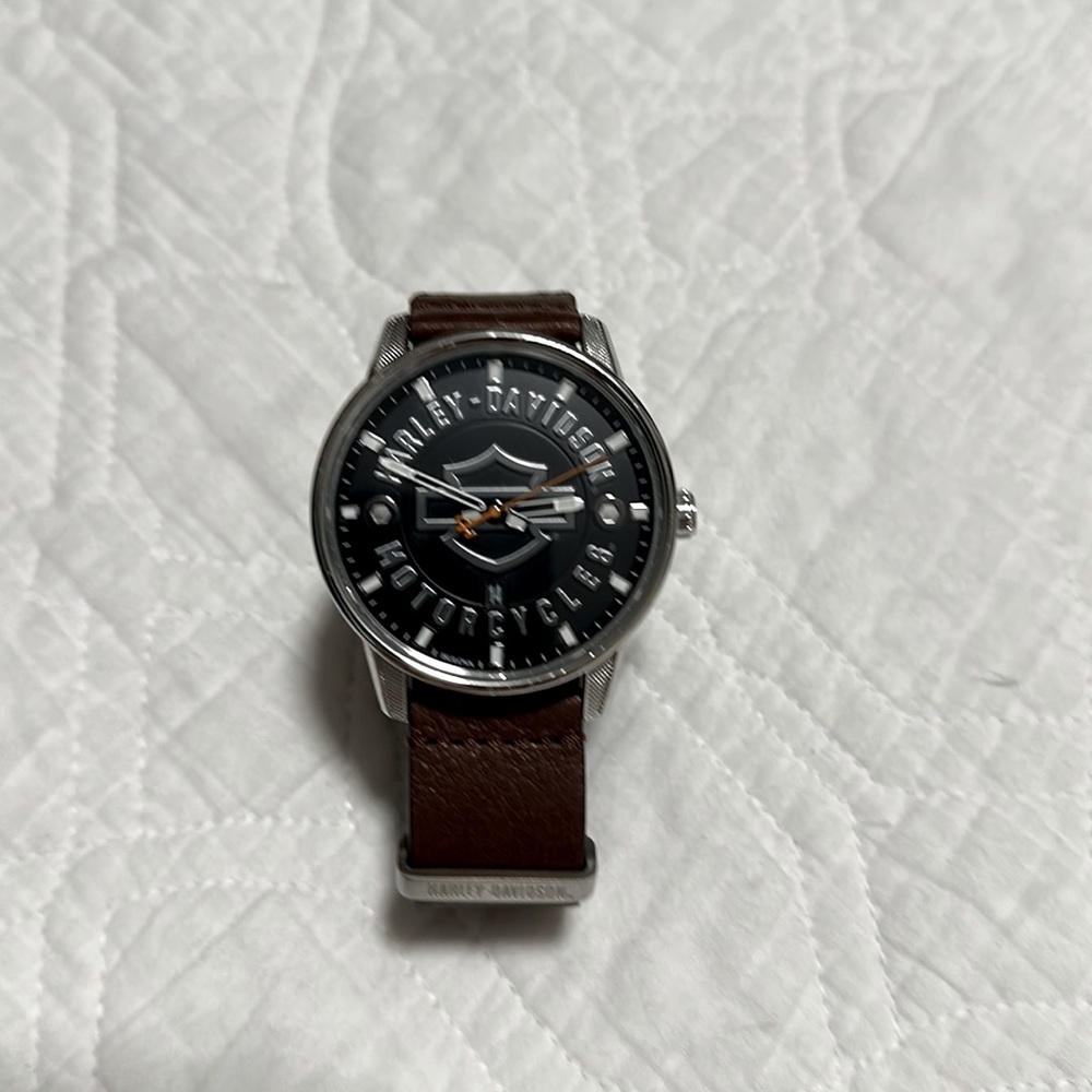 Harley Davidson Bulova Mens Watch